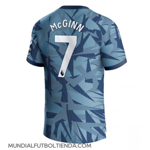 Camiseta Aston Villa John McGinn #7 Tercera Equipación Replica 2023-24 mangas cortas